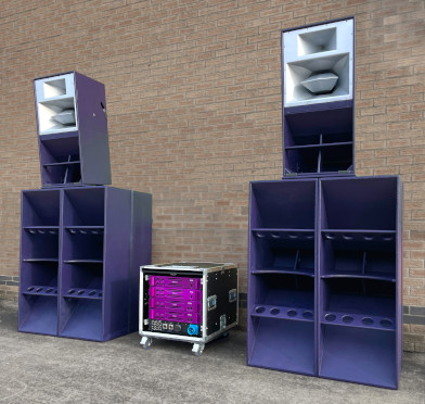 Funktion-One Sound System Res Resolution 4 F218 mk2 Bass x 4